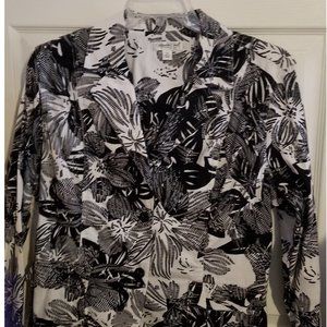 Black and White Casual Jacket